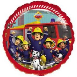 18 inch-es Fireman Sam Team Fólia Lufi