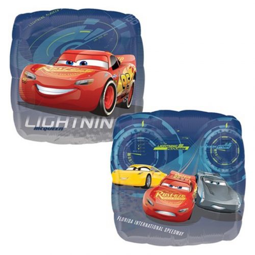 17 inch-es Verdák 3 - Cars 3 - McQueen és Barátai Fólia Lufi