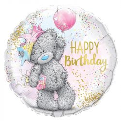   18 inch-es Tatty Teddy Birthday Balloons Szülinapi Fólia Lufi