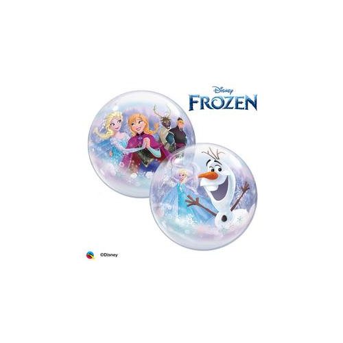 22 inch-es Jégvarázs - Disney Frozen Characters Bubbles Lufi