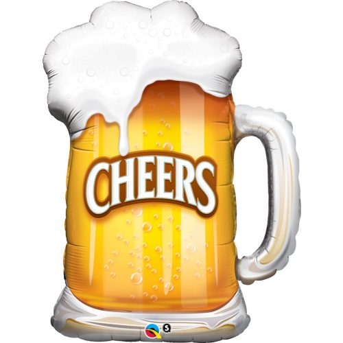 35 inch-es Cheers! Beer Mug Fólia Lufi