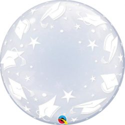 24 inch-es Graduation Caps Deco Bubble Lufi