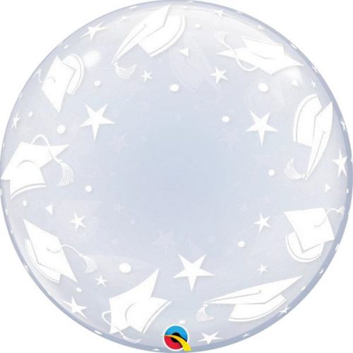 24 inch-es Graduation Caps Deco Bubble Lufi