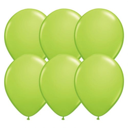 11 inch-es Lime Green (Fashion) Kerek Lufi (100 db/csomag)