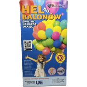 Hélium Palack 30 Ballon 23cm/9" Kék dobozos