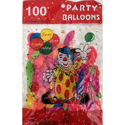 Vizibomba 100db/csomag "Party Ballon"