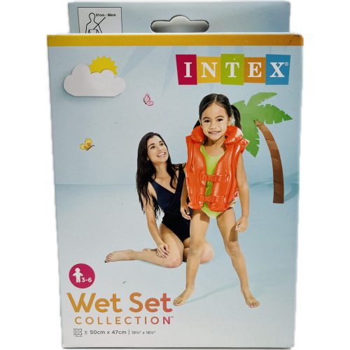 Úszómellény INTEX 50*47cm Narancssárga