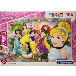   Puzzle Clementoni 104 db-os  48,5x33,5cm Super Color Princess