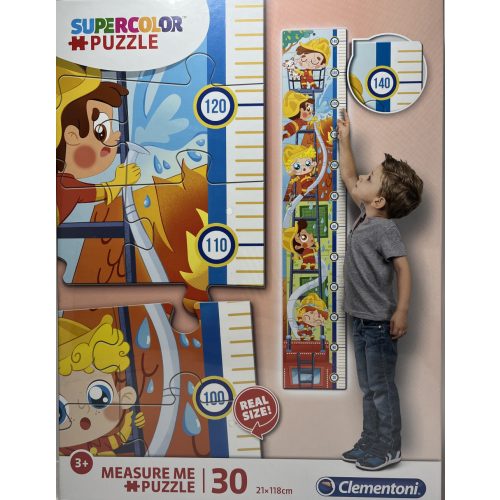 Puzzle Clementoni 30db-os 21x118cm Tűzoltós figurák