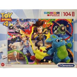   Puzzle Clementoni 104 db-os   Super Color Maxi 62x42cm Toys Story