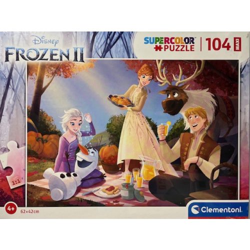 Puzzle Clementoni 104 db-os SuperColor Maxi 4+ "Frozen II" 