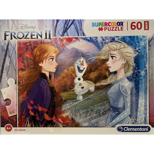 Puzzle Clementoni 60 db-os 4+ SuperColor, " Frozen II"