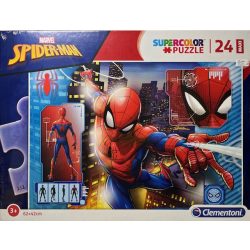   Puzzle Clementoni 24 db-os 3+ Supercolor Maxi  "Spider-Man"