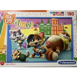   Puzzle Clementoni 180 db-os 7+  Supercolor "44Cats"