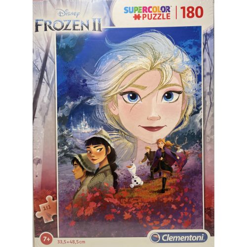 Puzzle Clementoni 180 db-os 7+  Supercolor  "Frozen II"