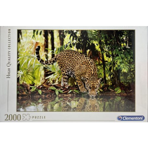 Puzzle Clementoni 2000db-os  Leopárd