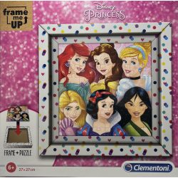   Puzzle Clementoni 60db-os 6+ Frame+Puzzle (képkeret+puzzle) "Princess"