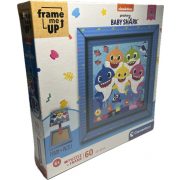 Puzzle Clementoni 60db-os 6+ Frame+Puzzle (képkeret+puzzle) "Baby Shark"