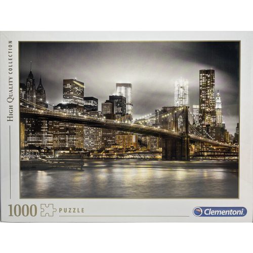 Puzzle Clementoni 1000db-os  69 x 50 cm New York Skyline