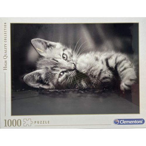 Puzzle Clementoni 1000db-os   Kitty Cicus