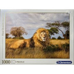   Puzzle Clementoni 1000db 69x50cm -"The King" -Oroszlán