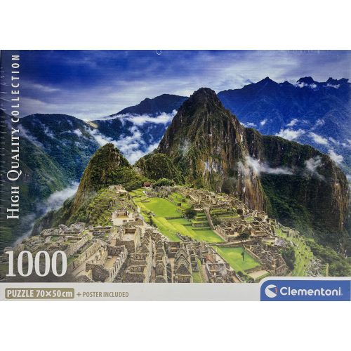 Puzzle Clementoni 1000db-os  70 x 50 cm Machu Picchu