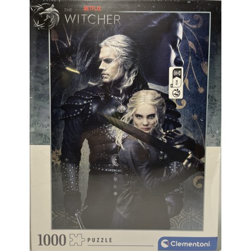 Puzzle Clementoni 1000db-os  70 x 50 cm Vaják, The Witcher 