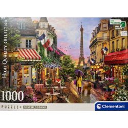 Puzzle Clementoni 1000db 50x70 Párizsi útcakép