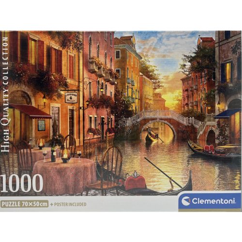 Puzzle Clementoni 1000db-os  70 x 50 cm Velence