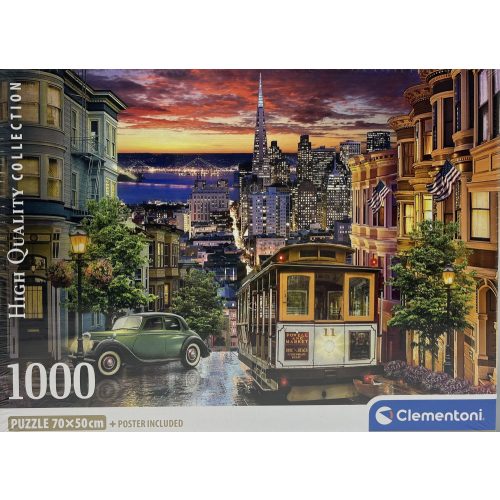 Puzzle Clementoni 1000db-os  70 x 50 cm San Francisco