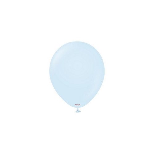 12 inch-es Macaron Baby Blue - Babakék Kerek Lufi (100 db/csomag)