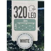 Égő Ledes 320led 3m*1,5m háló  hideg fehér 220V IP44