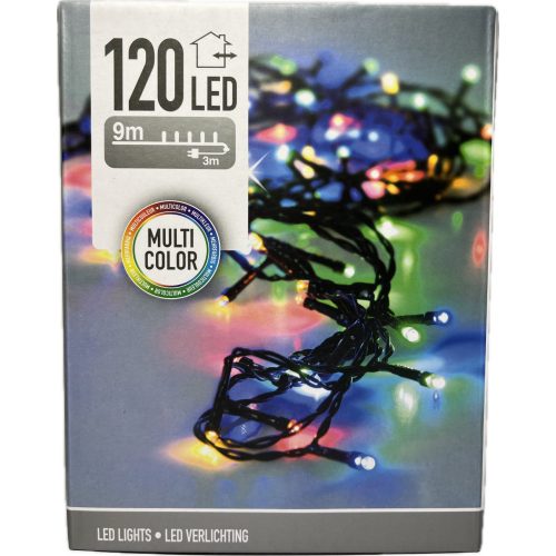 Égő Ledes 120led 9m  szines  220V IP44 